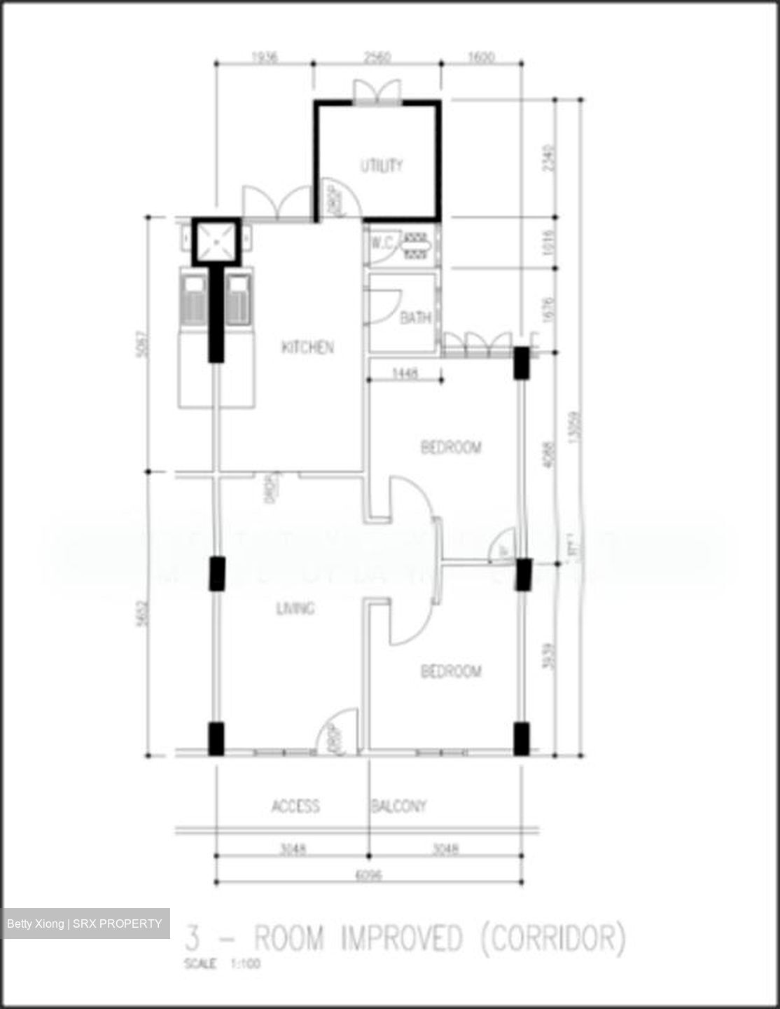 Blk 4 Bedok South Avenue 1 (Bedok), HDB 3 Rooms #559728381